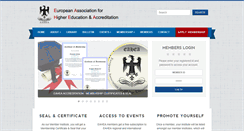 Desktop Screenshot of eahea.org